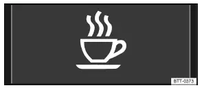 Volkswagen ID.3. Fig. 1 Driver Alert System symbol on the instrument cluster display.