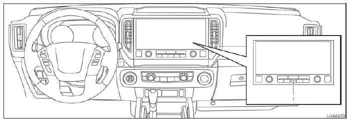 Nissan Frontier Moving Object Detection system overview camera display
