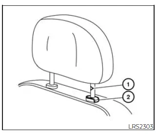 Nissan Frontier head restraint installation alignment guide