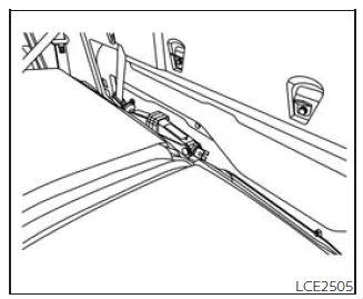 Nissan Frontier properly stored jack and tools after reinstallation