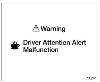 Nissan Frontier I-DA system limitation conditions driving scenarios illustration