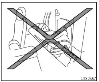 Nissan Frontier jump seat layout for child restraint installation in King Cab models