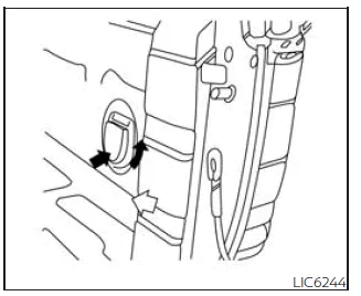 Nissan Frontier 120V outlet located in truck bed for powering tools and equipment