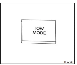 Nissan Frontier tow mode switch for optimized towing performance
