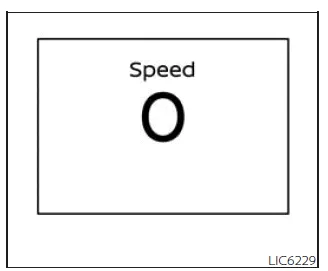 Nissan Frontier trip computer display overview showing driving data and system menus