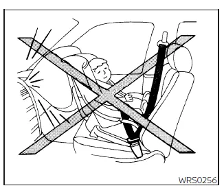 Nissan Frontier rear facing child seat positioned on rear seat step 1