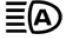 Nissan Frontier high beam assist indicator light showing automatic high beam function
