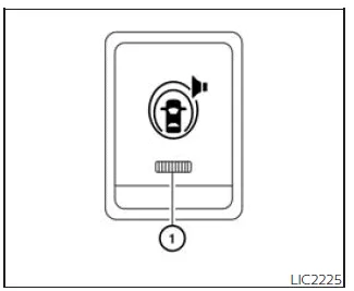 Nissan Frontier warning systems switch for enabling driver assistance alerts