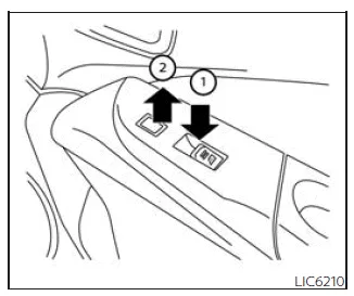 Nissan Frontier front passenger window switch control