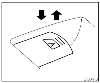 Nissan Frontier automatic window function demonstration